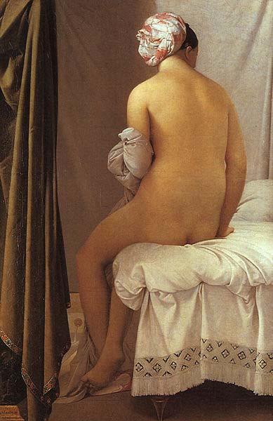 Jean Auguste Dominique Ingres La Grande baigneuse oil painting picture